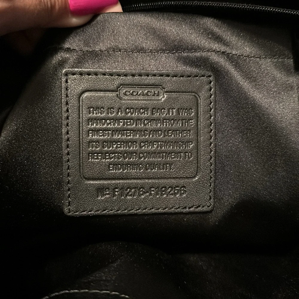 New Coach Baby Diaper Bag